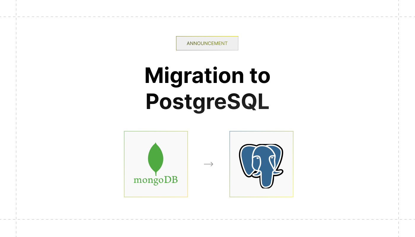 PostgreSQL migration