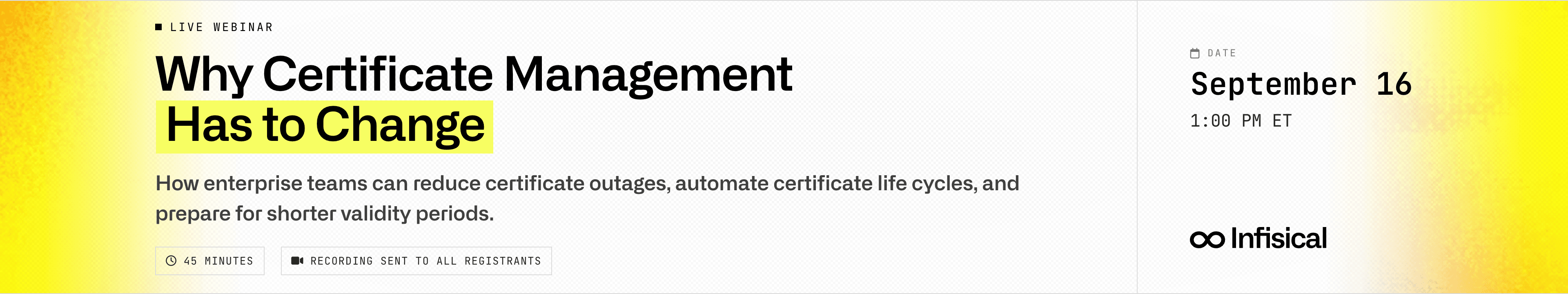 Why Certificate Management Has to Change